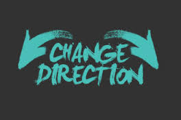 change direction