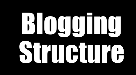 blogging structure